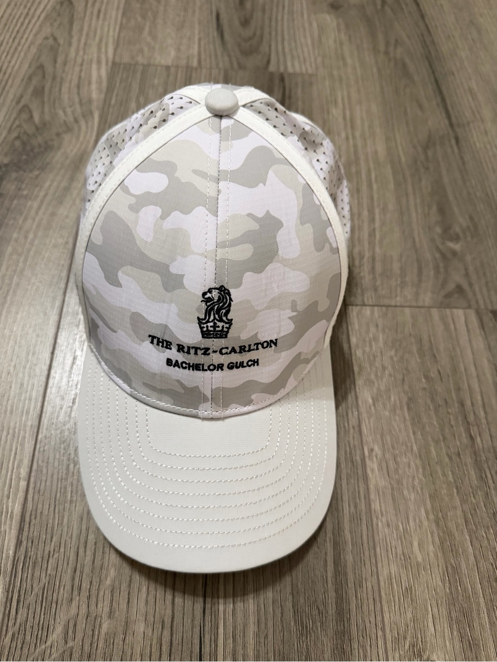 Fury Athletix White Camo Baseball Hat